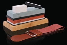 Knife sharpening stone kit - stone,