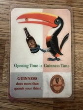 Guinness calendar card 1954 - guinness,
