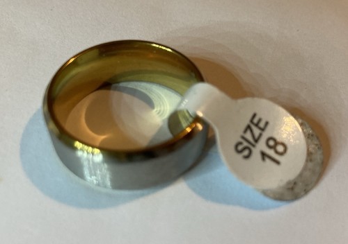 Ladies silver ring size - silver, 18