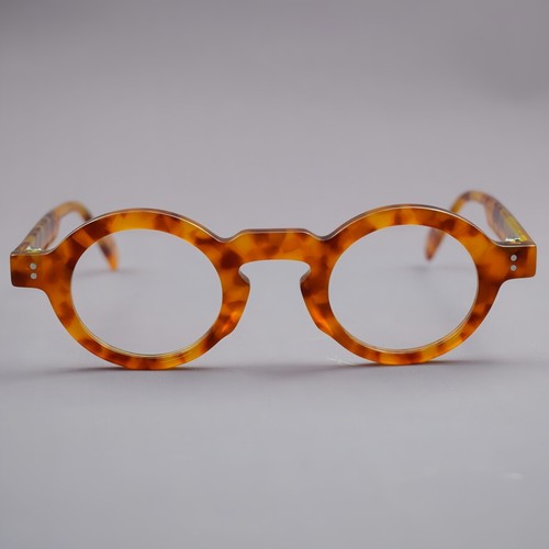 Retro round acetate frame - retro,