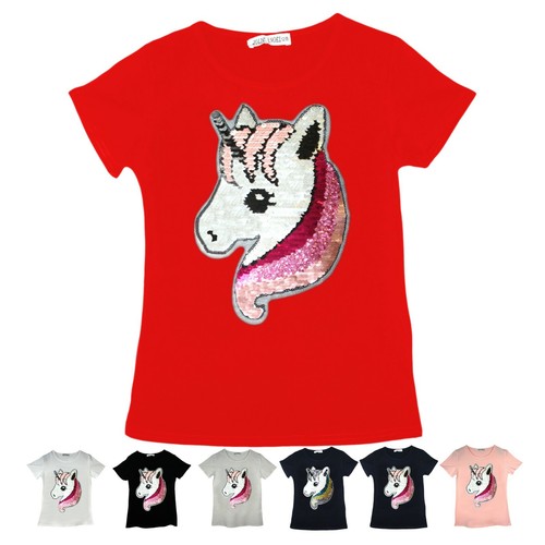 Girls unicorn shirt - girls,