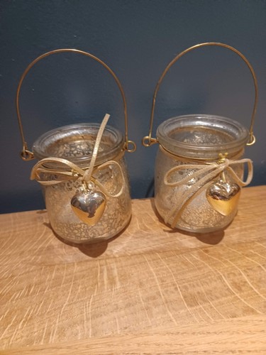 Glass candle tealight - 2,