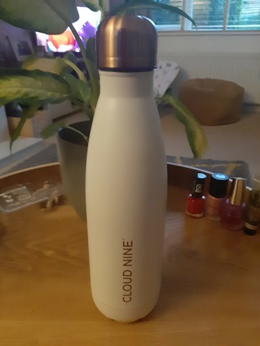 Water bottle cloud - water, by