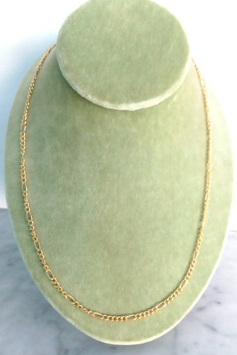 925 silver necklace figaro - silver,