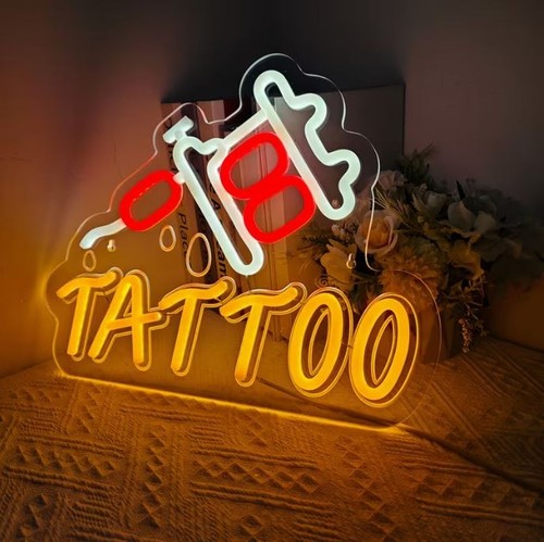 Tattoo led neon light - tattoo, sign
