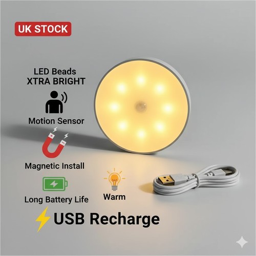 Led motion sensor night - led,