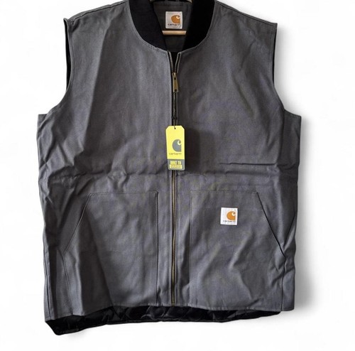 Carhartt reworked gilet grey - reworked,