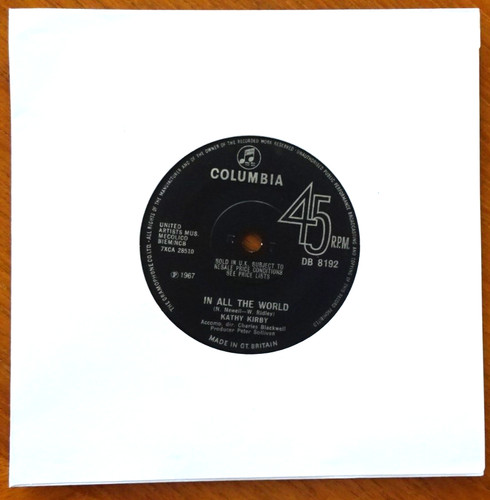 Kathy kirby all the - kathy,