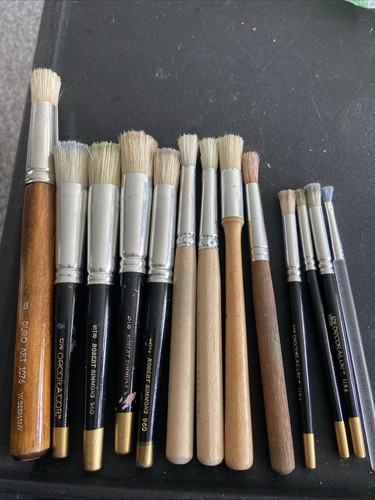 Artists mixed lot paint - mixed,
