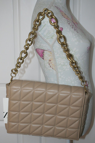 Zara quilted shoulder - zara,