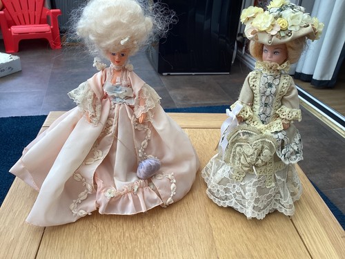 Two vintage victorian ladies - vintage,