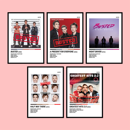 Busted band artist album - busted,
