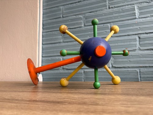 Vintage space age coat hanger - age,