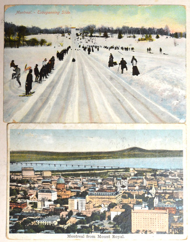 Vintage canadian postcards - vintage,