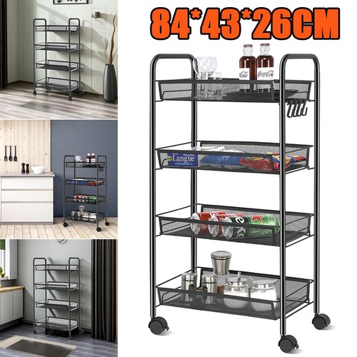Tier black metal storage - metal,