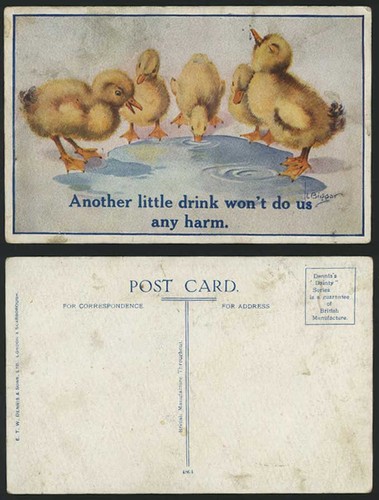 Biggar old postcard - biggar,