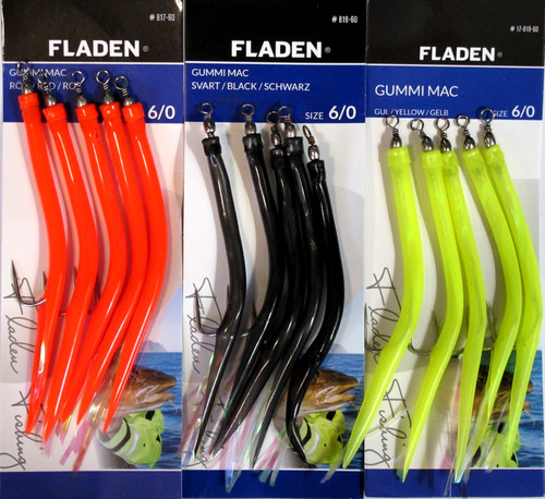 Fladen sand eels gummi mac - gummi,
