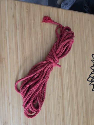 Red rope 8mmx10meters ideal - red,