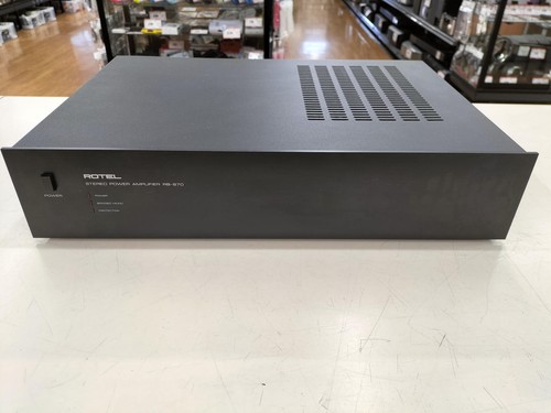 Rotel 870 power amplifier - rb-870,