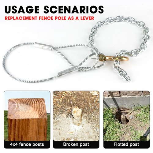Fence post remover - remover, tool