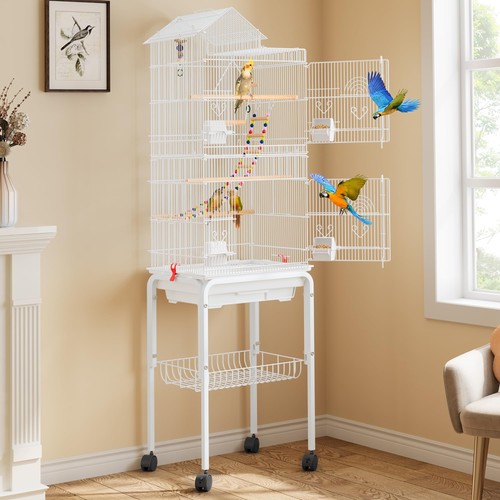Large metal bird cage - cage, inch