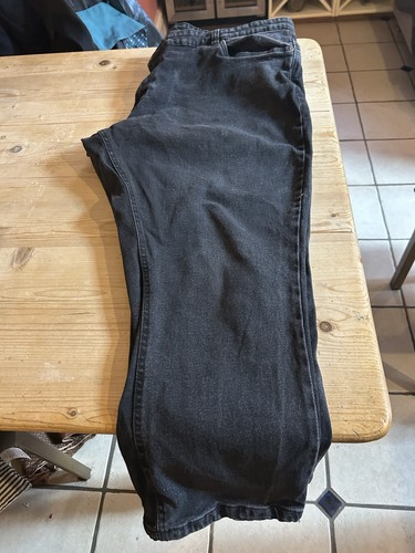 Black denim jeans - union, blues