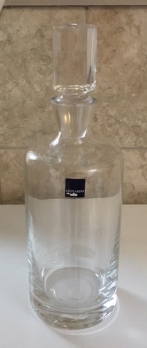 Leonardo glass decanter - leonardo,