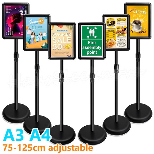 Floor standing sign - a4,