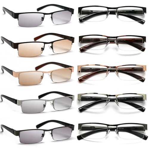 Semi rimless reading glasses - semi-rimless,