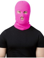Pink balaclava ski mask - balaclava,