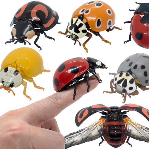 Bandai gashapon ladybug figure - gashapon,