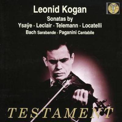 Leonid kogan sonatas - sonatas, (kogan