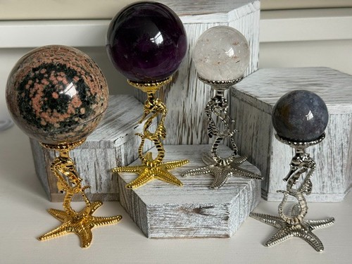 Sea horse sphere holder - sphere,