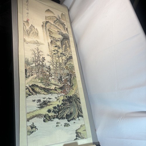 Vintage chinese watercolor - vintage,