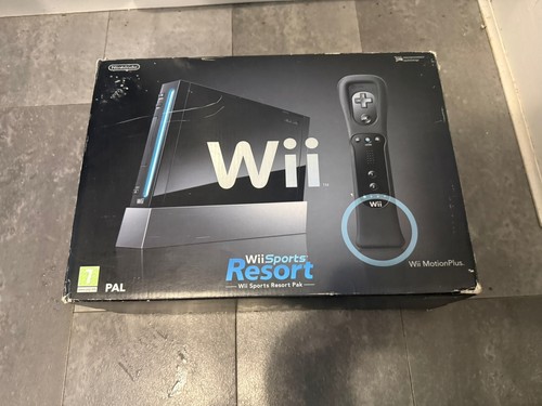 Nintendo wii black console - nintendo,