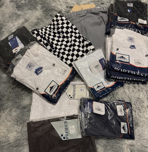 Job lot box chefs - lot, jackets