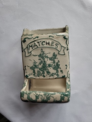 Match holder ceramic clay - ceramic, city