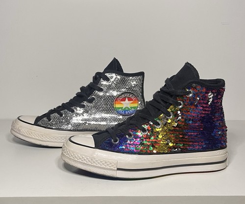 Converse chuck high - top, sequin