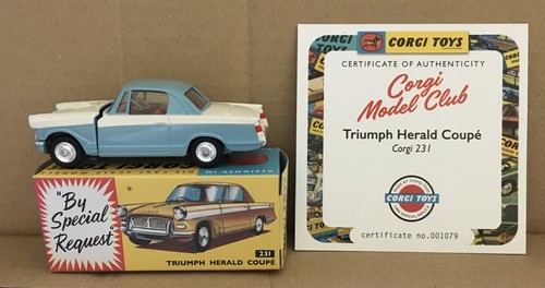 Corgi toys model club 231 - club,