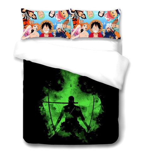 Anime pirate bedding set - anime,