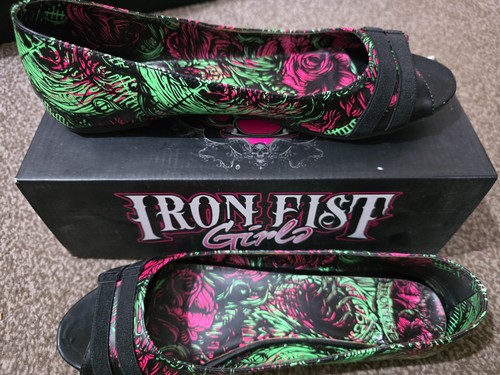 Iron fist santeria peep toe - santeria,