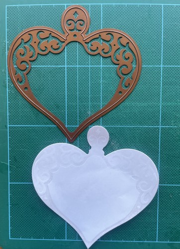 Large cut emboss - cut, &