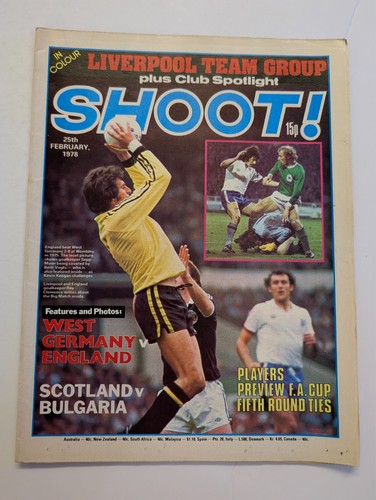 Shoot magazine comic 25th - magazine,