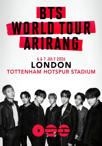 Bts band world - tour, london