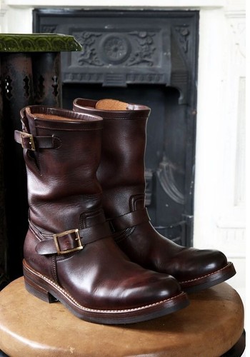 Men brown leather - men's,