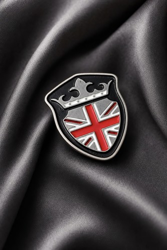 Union jack shield pin british - union,