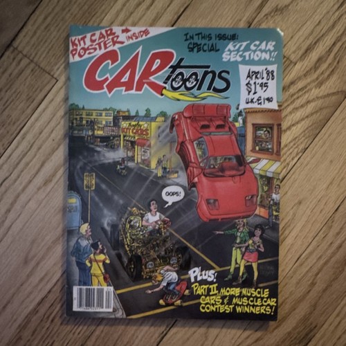 Vintage cartoons april 1988 - vintage,