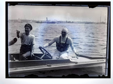 Antique 1910 glass negative - 1910,