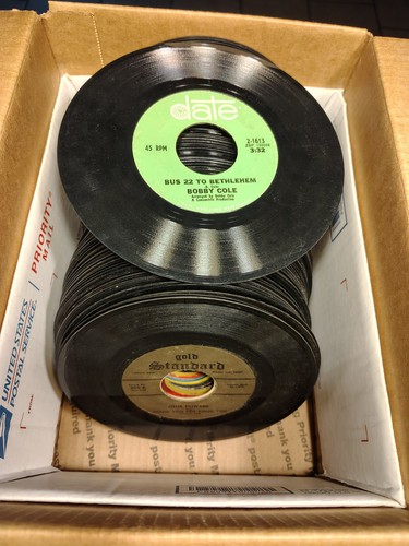 Huge lot 45rpm records - records, /