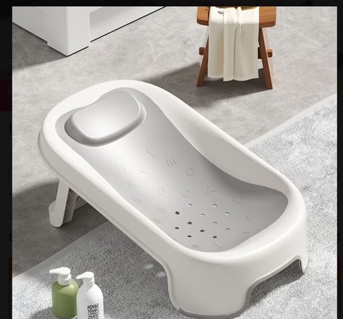 Foldable baby bath - baby, support